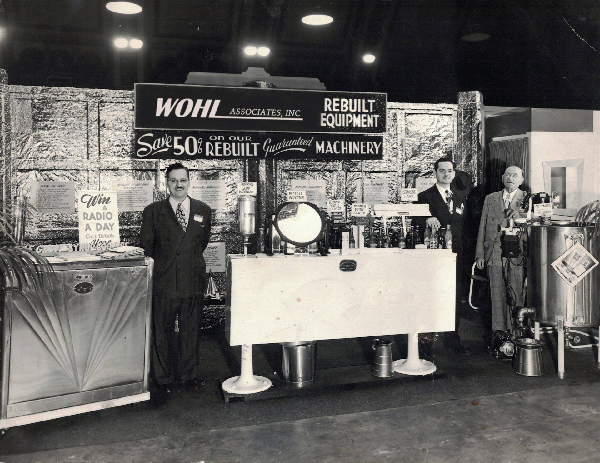 Wohl Associates used equipment