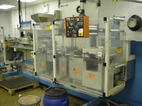 UHLMANN UPS-2-ET BLISTER PACKAGING MACHINE, PHARMACEUTICAL