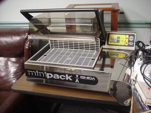 ISHIDA "MINI MINI" 7200-SS TABLETOP SHRINK PACKAGERS (6)