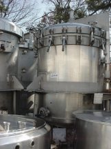 NIAGARA 48" DIA. SS VERTICAL PRESSURE LEAF FILTER