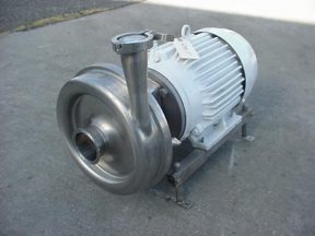 3" X 2" SS SANITARY CENTRIFUGAL PUMP, 10HP