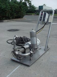 JABSCO "PUREFLO" SS ROTARY PUMP, 1HP