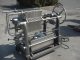 ERTEL 16" X 16" STAINLESS STEEL FILTER PRESS WITH PUMP