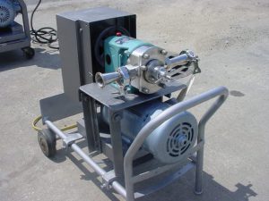 WERNER 1-1/4" X 1-1/4" SS POSITIVE DISPLACEMENT PUMP, PORTABLE