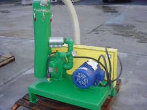 VAC-U-MAX 3HP POWDER BLOWER, LIKE NEW