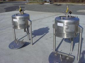 20 GAL. B&G 316 STAINLESS KETTLES/TANKS, 50 PSI JACKET (2)
