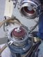FRYMA MK-95 CORUNDUM STONE MILL, STAINLESS STEEL