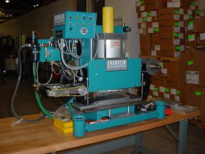 FRANKLIN HOT STAMP IMPRINT MACHINE, TABLE TOP