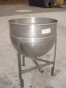 60 GALLON LEE SS KETTLE, 90 PSI JACKET