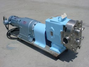 WAUKESHA 60 SS POSITIVE DISPLACEMENT PUMP, 2 HP, XP