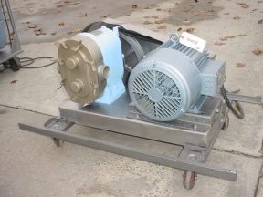 WAUKESHA SIZE 55 POSITIVE DISPLACEMENT  PUMP, 3 HP