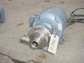 STAINLESS STEEL SANITARY CENTRIFUGAL PUMP, 1-1/2" X 1-1/2"