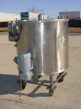 125 GALLON PFAUDLER SS JACKETED SCRAPER TANK/KETTLE