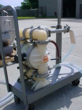 WILDEN 2" DOUBLE DIAPHRAGM PUMP, PORTABLE