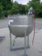 100 GALLON GROEN SS HEMISPHERICAL JACKETED KETTLE, AIR OPERATED MIXER
