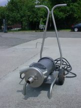 TRI-CLOVER 2" X 1-1/2" SS SANITARY CENTRIFUGAL PUMP, PORTABLE