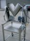 8 QT. PATTERSON KELLEY STAINLESS STEEL TWIN SHELL "V" LAB MIXER, LIQUID ADDITION