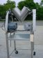 8 QT. PATTERSON KELLEY STAINLESS STEEL TWIN SHELL "V" LAB MIXER, LIQUID ADDITION