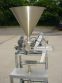 GEYER MODEL B SINGLE PISTON FILLER, SEMI-AUTOMATIC