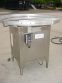 36" DIAMETER GARVEY ROTARY STAINLESS UNSCRAMBLING/ACCUMULATING TABLE