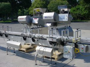 DT  INDUSTRIES/KALISH "SWIFTPACK"" DUAL STATION TABLET/CAPSULE PACKAGING LINE