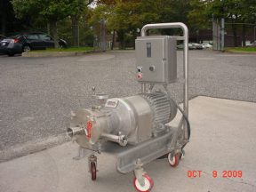 GREERCO MODEL W500H SS HORIZONTAL INLINE COLLOID MILL
