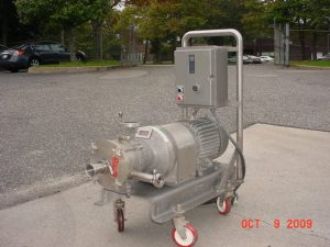 GREERCO MODEL W500H SS HORIZONTAL INLINE COLLOID MILL