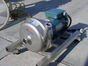 APV 1-1/2" X 1" STAINLESS STEEL SANITARY CENTRIFUGAL PUMP