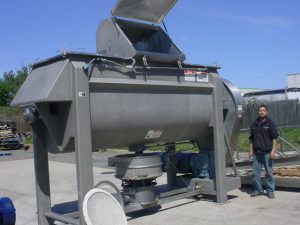 120 CU.FT. AMERICAN PROCESS SYSTEMS STAINLESS STEEL DOUBLE RIBBON BLENDER