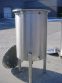 60 GALLON B & G STAINLESS STEEL PRESSURE TANK, CONE BOTTOM