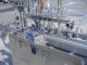 FILLING EQUIPMENT COMPANY EIGHT PISTON STRAIGHT LINE AUTOMATIC FILLING MACHINE