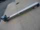 STAINLESS STEEL INCLINED SCREW CONVEYOR, 7" DIAMETER X 104" LONG"