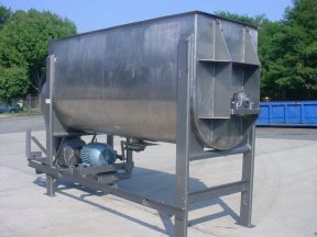 112 CU.FT. JONES SUPERIOR STAINLESS STEEL HEAVY DUTY DOUBLE RIBBON BLENDER