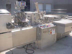 IWKA HORIZONTAL TUBE CARTONER WITH LEAFLET INSERTER