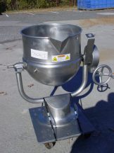 20 GALLON GROEN STAINLESS STEEL TILT KETTLE, 45 PSI JACKET