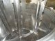 1,000 LITER WALDNER STAINLESS MIXING-HOMOGENIZING VACUUM PROCESS VESSEL