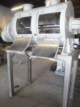 LITTLEFORD FKM-600D STAINLESS STEEL JACKETED PLOW MIXER WITH CHOPPERS