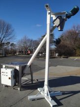 AMS 3½" X 115" SS FLEXIBLE SCREW FEEDER, MFD 2008
