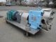 WAUKESHA 132 STAINLESS JACKETED PUMP, 3" PORTS"