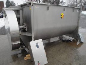 100 CU.FT. SCOTT STAINLESS DOUBLE RIBBON BLENDER, SANITARY FINISH