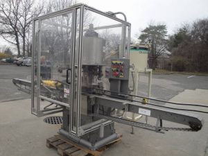 CONSOLIDATED PACKAGING "CAPEM" 8 HEAD SCREW CAPPER