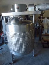 550 GALLON LEE STAINLESS DOUBLE  MOTION MIXING KETTLE TANK, JACKETED