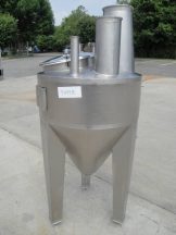 50 GALLON REGEV 304L SS CONE BOTTOM "FLASH" TANK