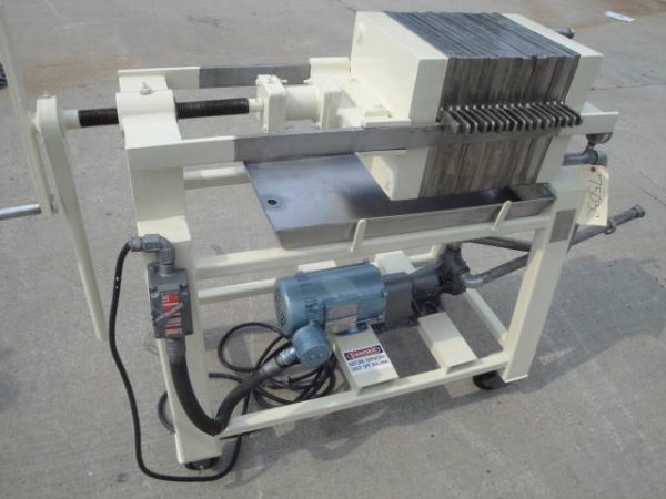 STAR 12" X 12"" SS FILTER PRESS, 18 Disc
