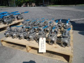 BRADFORD 2" DIAMETER STAINLESS STEEL BALL VALVES (20)