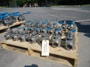 BRADFORD 2" DIAMETER STAINLESS STEEL BALL VALVES (20)