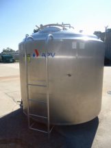 1,500 GALLON APV/CREPACO STAINLESS STEEL JACKETED AGITATED PROCESSOR-
