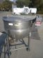 200 GALLON GROEN STAINLESS STEEL SCRAPER AGITATED KETTLE, 100 PSI