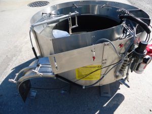 KAPS-ALL/FEED SYSTEMS 36 IN. DIAMETER STAINLESS STEEL CENTRIFUGAL BOWL  FEEDER