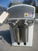 COZZOLI F520 TABLETOP TWIN PISTON FILLER, 600 CC PISTONS